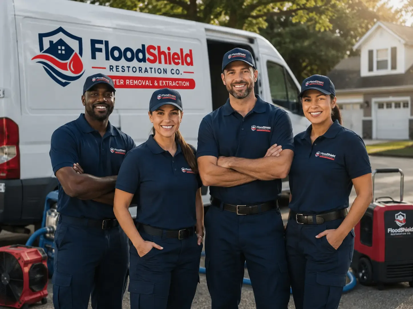 Flood Damage Restoration company in Almont, MI