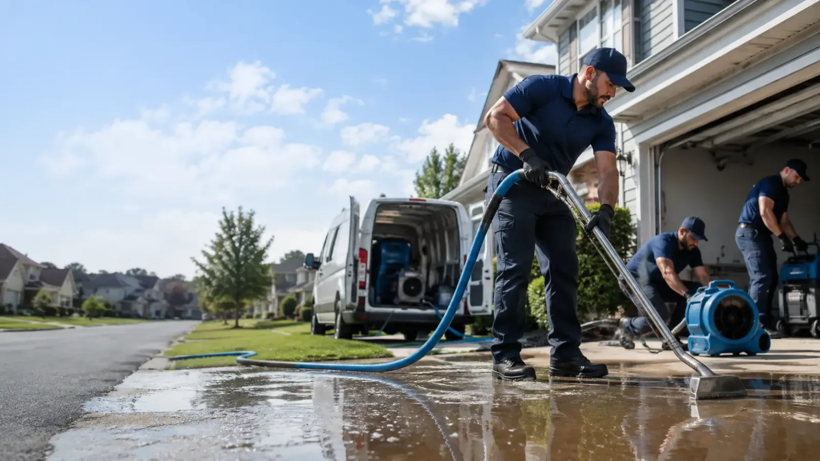 Flood Damage Restoration in Almont, MI